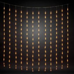 Konstsmide Guirlande lumineuse stalactites pour lextérieur CEE: F (A - G) 400 LED ambré (l x H) 2000 mm x 2000 mm