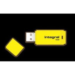 Integral infd16gbneonyl lecteur usb flash 16 go usb type-a 2.0 jaune