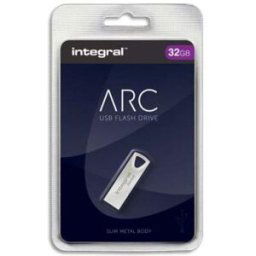 Integral infd32gbarc lecteur usb flash 32 go usb type-a 2.0 argent