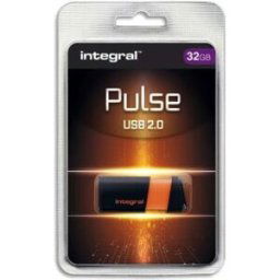 Integral infd32gbpulseor lecteur usb flash 32 go usb type-a 2.0 orange