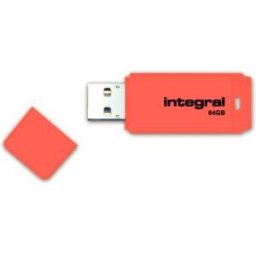 Integral infd64gbneonor lecteur usb flash 64 go usb type-a 2.0 orange