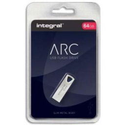 Integral infd64gbarc lecteur usb flash 64 go usb type-a 2.0 argent