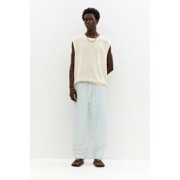 Pull&Bear Jean Jogger Stwd Bleu clair L male