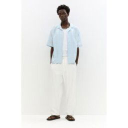 Pull&Bear Jean Jogger Stwd Écru L male