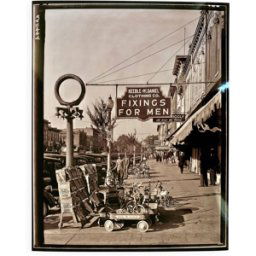Photographie d'art de Walker Evans Scène de rue, Selma, Alabama 1935 noir 30x0x20