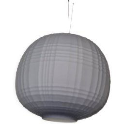 Suspension tartan, foscarini editeur gris 35x40x40