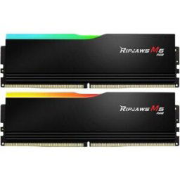 G.Skill Ripjaws M5 RGB Mémoire pour PC au détail DDR5 96 GB 2 x 48 GB non-ECC 5600 MHz DIMM 288 broches CL40 F5-5600J4040D48GX2-RM5RK