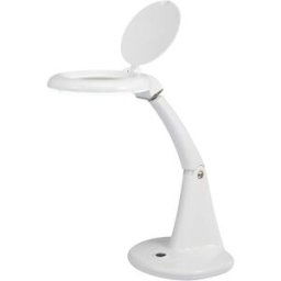 TOOLCRAFT TO-7427307 LAMPE LOUPE DE TABLE LED CMS 5W Ø 100 MM Grossissement=1.75 x, 4 x 100 mm Classe defficacité énergétique 2021 F (A - G)