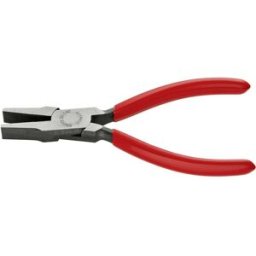 Knipex 20 01 140 pour lélectronique et la mécanique de précision Pince à becs plats droite Acier magnétique Chrome-Vanadium 140 mm
