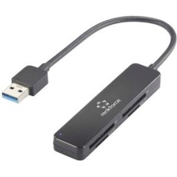 Renkforce RF-PCR-220 Lecteur de carte mémoire externe USB 3.1 (Gen 1) noir