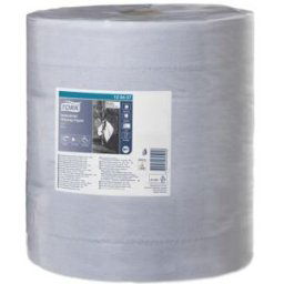 TORK Rouleau chiffons de nettoyage pour l'industrie, bleu