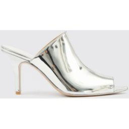 Sandales à Talons MM6 MAISON MARGIELA Femme couleur Argent 40