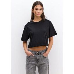 Pull&Bear T-Shirt Court Manches Courtes Noir M female