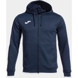 Veste de survêtement à capuche Joma Olimpiada Bleu M Homme