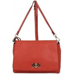 Sac à main A Découvrir ! Sac bandoulière demi chaîne Andie Blue A8094 Orange
