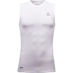 Maillot de compression sans manches Peak p-cool Blanc L Homme