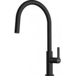 Franke MARIS SLIM J douchette monojet, noir mat 115.0728.389