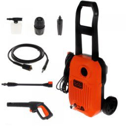 Black & Decker BEPW1650-QS - Nettoyeur haute pression électrique à eau froide - 120 bars - 408 l/h