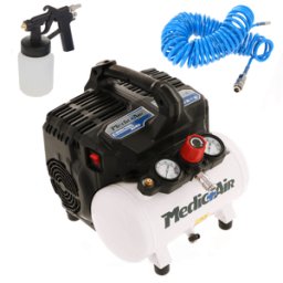 NuAir Medic+Air Siltek S/6 Sanifico - Compresseur pour la sanification électrique compact portatif - 6 L