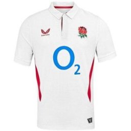 Castore England Rugby Home Classic Shirt 2025 Adults Blanc/Rouge M Male