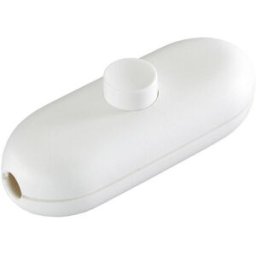 Interrupteur pour câble souple interBär 5044-008.01 blanc 1 x Off/On 2 A 1 pc(s)