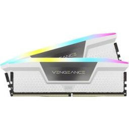Corsair CMH32GX5M2B6200C36W Module mémoire pour PC DDR5 32 GB 2 x 16 GB 6200 MHz DIMM 288 broches CL36 CMH32GX5M2B6200C36W