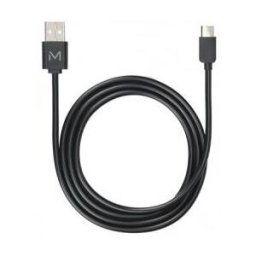 Mobilis 001278 câble usb 1 m usb a usb c noir