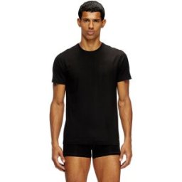 Diesel - Lot de 2 T-shirts en jersey fluide - Haut - Homme - Noir XL
