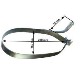 PLANET TECH Kit d'assemblage, silencieux PEUGEOT PL4043