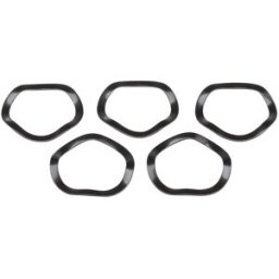 Jeu de rondelles FSA MW454 Mega Exo 24 mm Ondulé 5 unités Noir