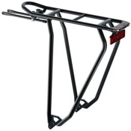 Porte-bagages arrière Racktime Shine Evo Light 2.0 28" Noir