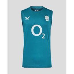 Castore England Rugby Vest 2025 Adults Bleu Tempête L Male