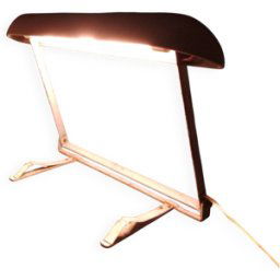 Lampe Industrielle Philips Vintage 50 gris 44x10x29