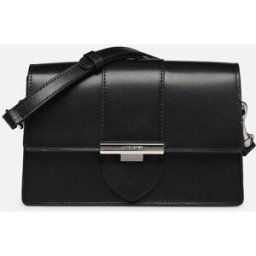 Sac trotteur A rabat avec fermoir S Paris Ily par Lancaster Noir T.U Sacs