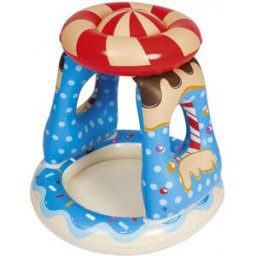 BESTWAY Candyville Piscine pour enfants, 91 x 91 x 89 cm 52270