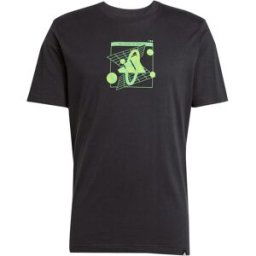 Adidas Graphic Logo T-Shirt Mens Noir Rétro XL Male