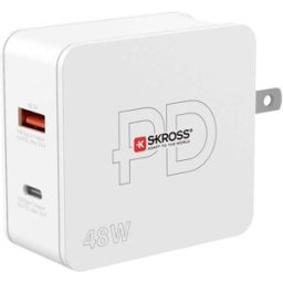 Skross Multipower Combo+ US Chargeur USB 48 W 1x USB-A, 1x USB-C® intérieure