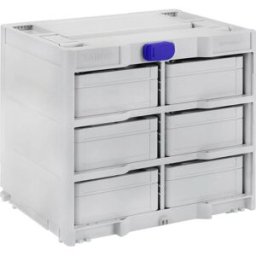 Caisse de transport Tanos Systainer³ Rack/6 M 337 83000878 plastique ABS (l x H x P) 396 x 330 x 296 mm