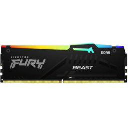 Kingston Beast RGB Module mémoire pour PC DDR5 128 GB 4 x 32 GB 5200 MHz DIMM 288 broches KF552C40BBAK4-128