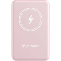 Verbatim Charge n Go Magnetic Wireless Powerbank (batterie supplémentaire) 5000 mAh Fast Charge, Quick Charge 3.0, Power Delivery 3.0, Adaptive Fast Charge