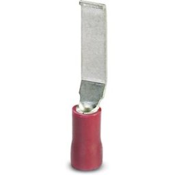 Cosse à embout Phoenix Contact 3240015 modèle plat, forme de crochet 1.50 mm² partiellement isolé rouge 100 pc(s)