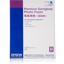 Epson pap photo premium semi-glacé 251g 25f. a2 (0,420x0,594m)