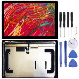 Écran LCD et numériseur complet pour Apple iMac 21,5 pouces A1418 4K LM215UH1 (SD) (B1) EMC3069 MNDY2 (2017) (Noir)