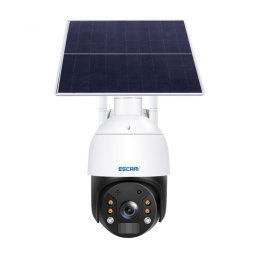 ESCAM QF724 3MP 24h Enregistrement Cloud Storage PT 4G PIR Alarme Caméra IP avec Panneau Solaire, Bandes de Signal US