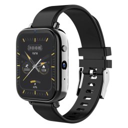 ROGBID KING Écran 1,75 pouces 4G LTE Montre intelligente Android 9.1OS 4 Go + 128 Go (Noir)