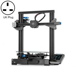 CREALITY Ender-3 V2 Craborundom Glass Platform Imprimante 3D DIY ultra-silencieuse, taille d'impression: 22 x 22 x 25 cm, prise américaine