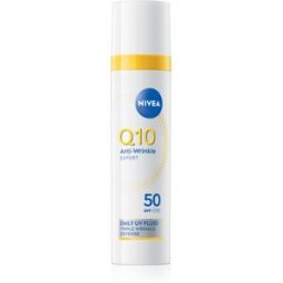 NIVEA Q10 Anti-Wrinkle fluide ultra-léger SPF 50 40 ml