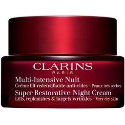 Clarins Super Restorative Night Cream crème de nuit pour peaux sèches à très sèches 50 ml