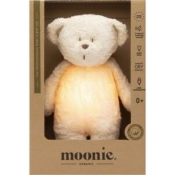 Moonie Bear 2.0 Organic Polar doudou avec mélodie 1 pcs