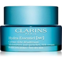 Clarins Hydra-Essentiel [HA²] Rich Cream crème riche hydratante pour peaux très sèches 50 ml